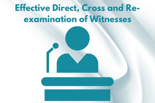 Cross and Re-examination