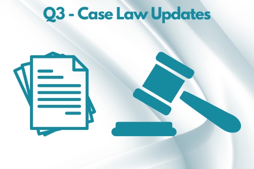 Q3 26 Case Law Updates